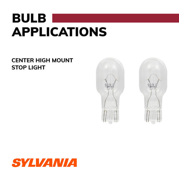 SYLVANIA 922 Long Life Mini Bulb, 2 Pack, , hi-res